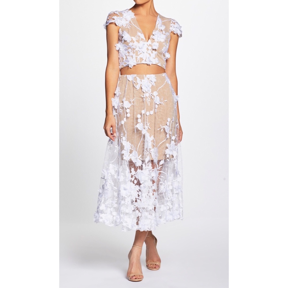 Floral lace dress Dress the Population